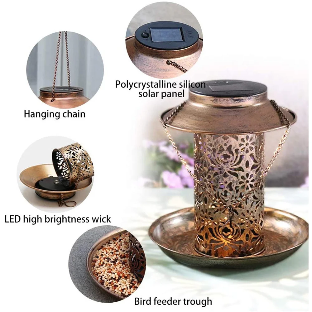 bird metal feeder